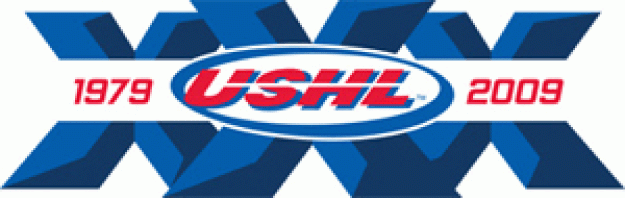 united states hockey league 2009 anniversary logo iron on heat transfer